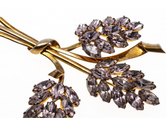 Two Bright And Impactful Sterling Brooches 