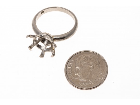 Lot Of Scrap Silver, Sterling, 14K, 18K And Platinum Metals