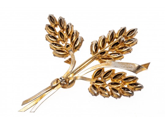 Two Bright And Impactful Sterling Brooches 