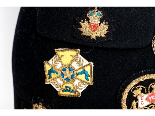 Dolce & Gabbana Unique Double Breasted Black Blazer With Patches, Size 42