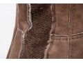 Elie Tahari Striking Brown Toned Bedazzled Shearling Vest, Size XS