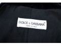 Dolce & Gabbana Unique Double Breasted Black Blazer With Patches, Size 42
