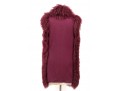 Roberto Cavalli Just Cavalli Burgundy Vest, Size 40