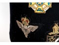 Dolce & Gabbana Unique Double Breasted Black Blazer With Patches, Size 42
