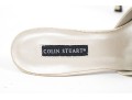 Colin Stuart Pair Of Two Sueded Mules, Light Blue And Light Tan, Size 8 1/2