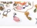 Large Lot Of Assorted Costume Jewelry, Including Vintage, And Tabletop Items