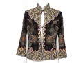Etro Stunning Beaded Mandarin Color Jacket, Size 40
