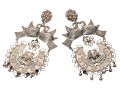 Outstanding Sterling Chandelier Love Bird Earrings