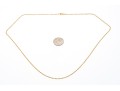18k Yellow Gold Classic Cable Link Style Chain
