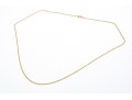 18k Yellow Gold Classic Cable Link Style Chain
