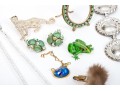 Large Lot Of Assorted Costume Jewelry, Including Vintage, And Tabletop Items