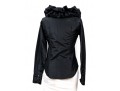 Etro Black Ruffled Blouse, Size 42