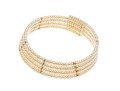 Pearl And 14K Four Stranded Collar Necklace