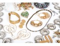 Large Lot Of Assorted Costume Jewelry, Including Vintage, And Tabletop Items
