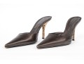 Lot Of Two Mules, Giuseppe Zanotti And Vicini, Sizes 9 And 39