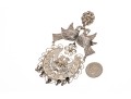Outstanding Sterling Chandelier Love Bird Earrings