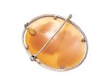 800 Silver Lovely Shell Cameo Pin/Pendant