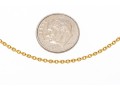 18k Yellow Gold Classic Cable Link Style Chain