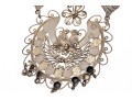 Outstanding Sterling Chandelier Love Bird Earrings
