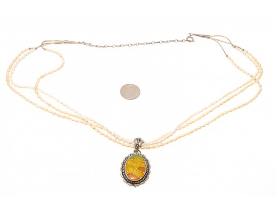 Collection Of Sterling And Pearl Jewelry