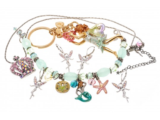 Collection Of Cheerful Fairy Charm Jewelry