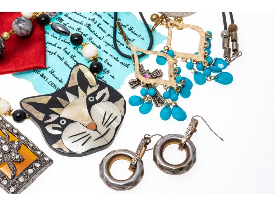 Large Lot Of Costume Jewelry Pieces