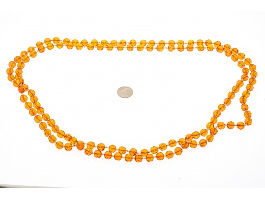 Beaded Fashion Necklaces And Bracelet With Sterling Rings, Sizes 6.5 & 7