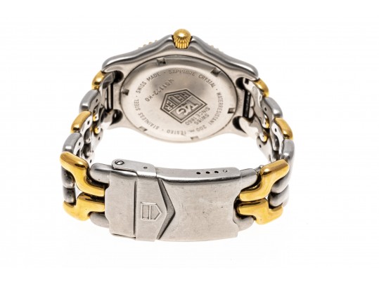 Tag Heuer Iconic Two Tone 38mm SEL Watch, White Dial With A Bracelet