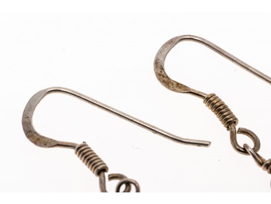 Lot Of Teal And Blue Green Color Jewelry, Including A Sterling And Abalone Necklace