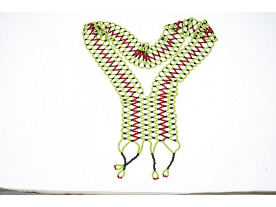 Collection Of Beaded Jewelry And Purse