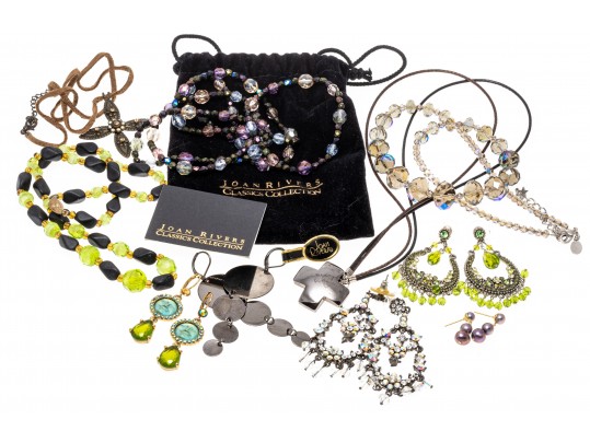 Lot Of Assorted Beaded Or Corded Costume Jewelry