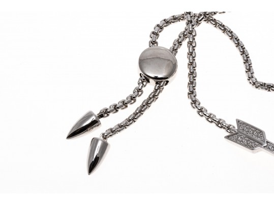 Slender Arrow Charm Bracelet