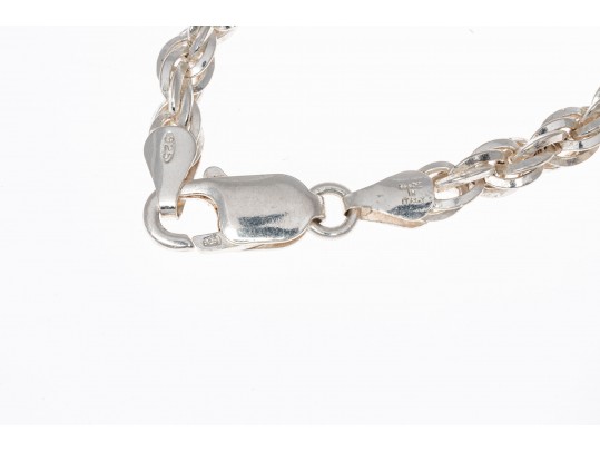 Sterling And Mud Bead Sajen Tribal Necklace