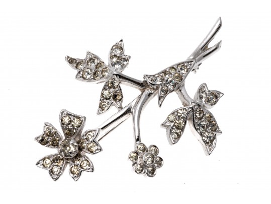 Christian Dior By Kramer Foral Bouquet Brooch