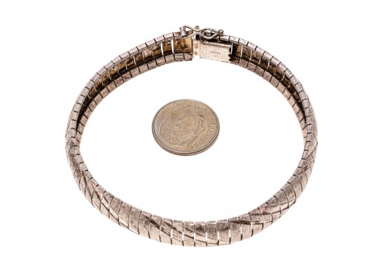 Sterling Snake Chain Bracelet