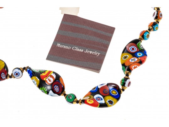 Lot Of Assorted Murano Glass And Beaded Costume Jewelry