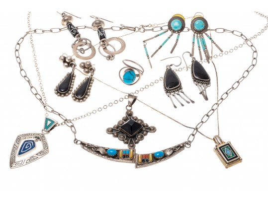 Southwestern Inspired Sterling Silver Jewelry