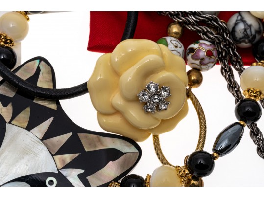 Large Lot Of Costume Jewelry Pieces