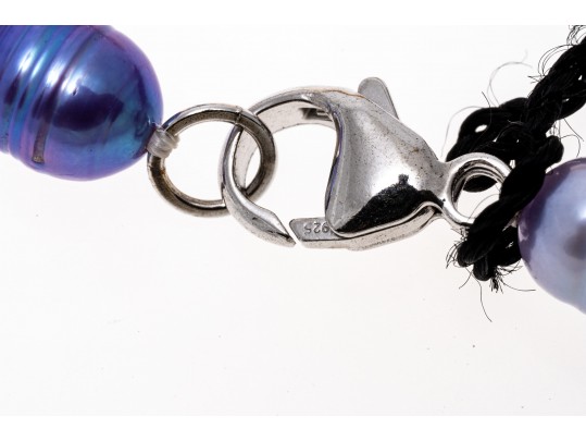 Honora Cultured Freshwater Pearl Necklace And Earring Set, Multi Tones, Boxed