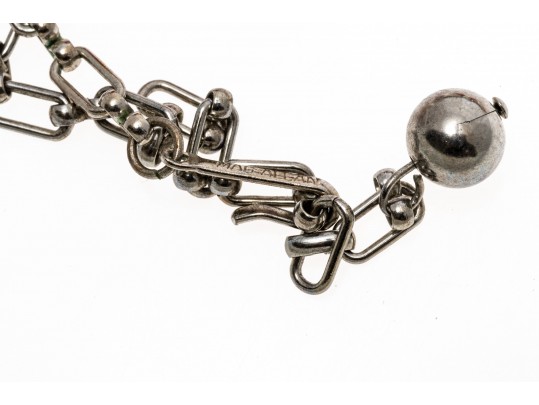 Two Fashion Necklaces And A Pair Of Drop Fashion Earrings