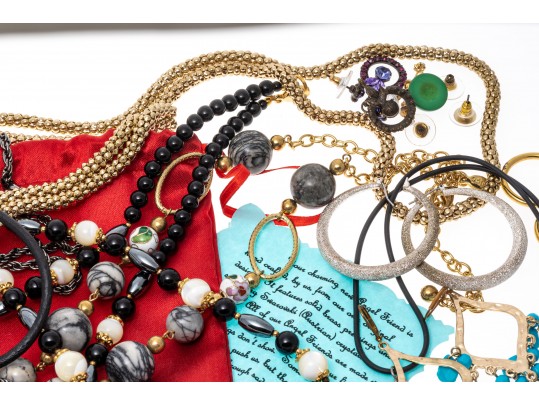 Large Lot Of Costume Jewelry Pieces