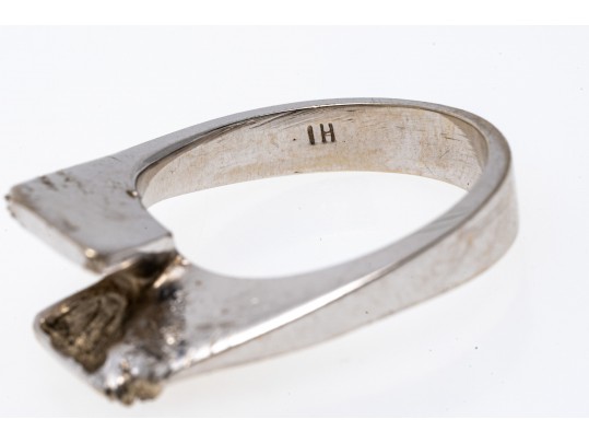 14k White Gold Ring Setting