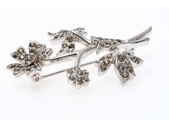 Christian Dior By Kramer Foral Bouquet Brooch