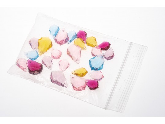 Collection Of Faceted Costume Beads