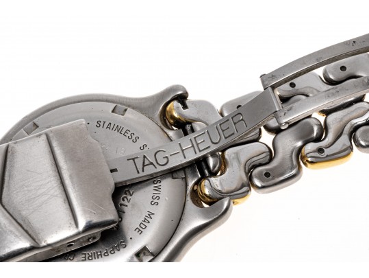 Tag Heuer Iconic Two Tone 38mm SEL Watch, White Dial With A Bracelet