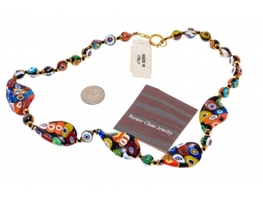 Lot Of Assorted Murano Glass And Beaded Costume Jewelry