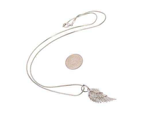 Lot Of Sterling Silver Jewelry With Accent Diamonds