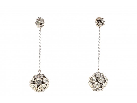 Two Fashion Necklaces And A Pair Of Drop Fashion Earrings