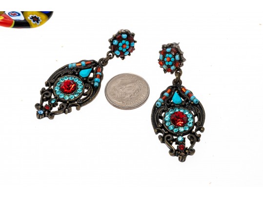 Lot Of Assorted Murano Glass And Beaded Costume Jewelry