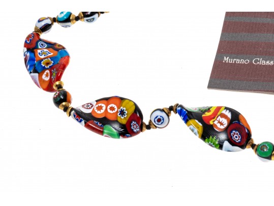 Lot Of Assorted Murano Glass And Beaded Costume Jewelry